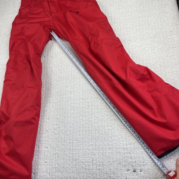 Y2K Oakley Snow Pants Mens Small Red Insulated Fleece Lined Ski Snowboarding - Picture 12 of 16